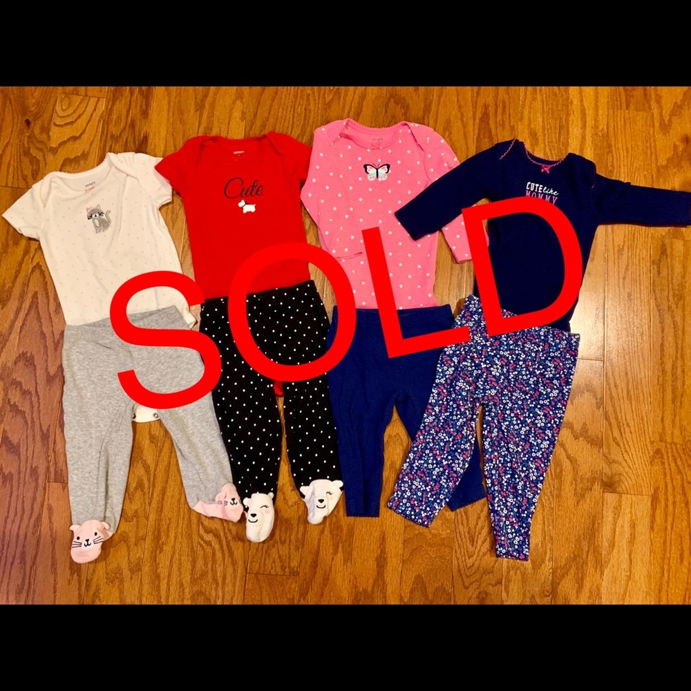 4 Baby girl outfits